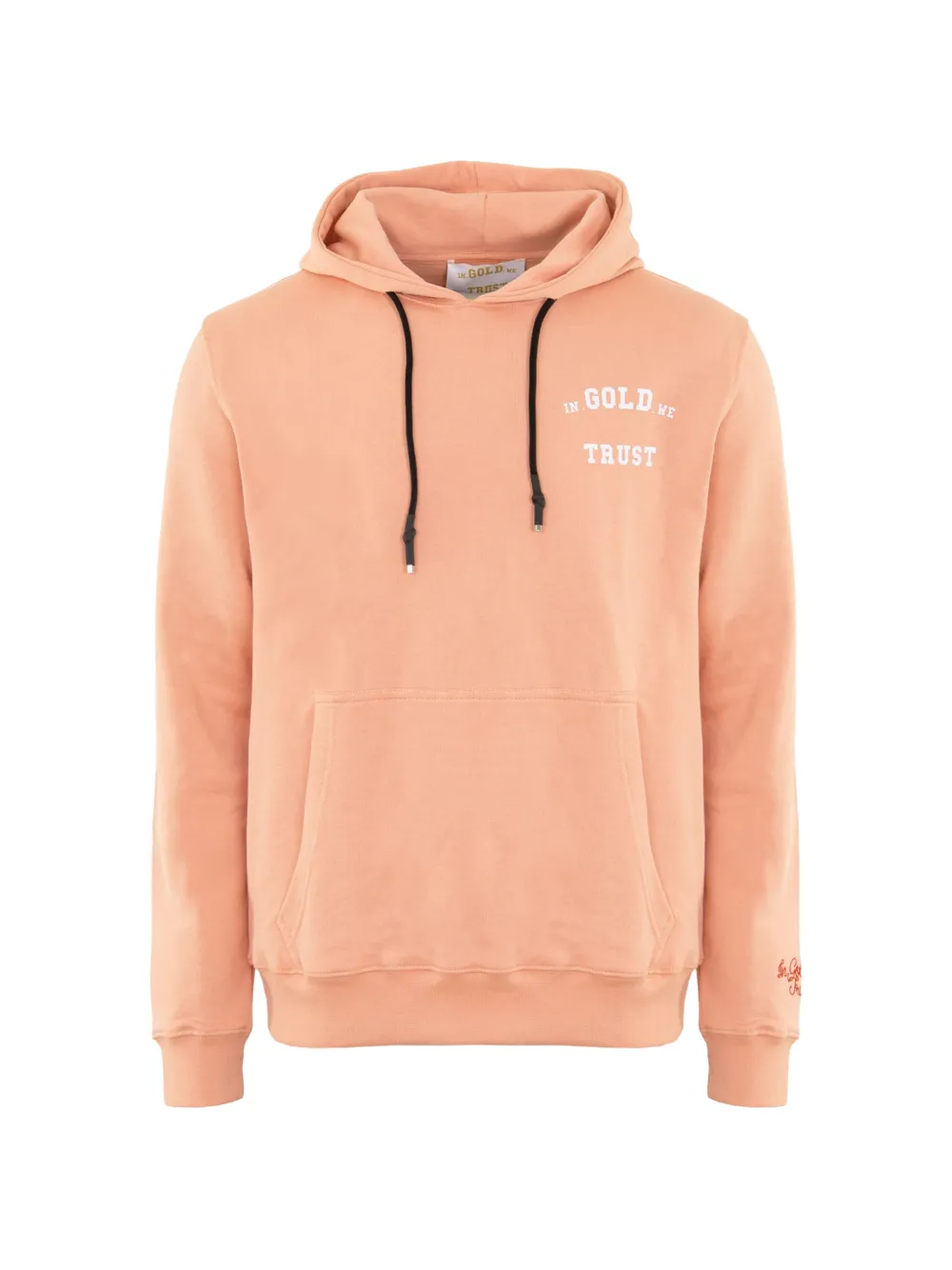 In Gold We Trust The Notorious logo-print hoodie