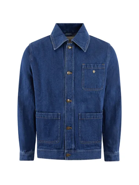 Bram’s Fruit logo-plaque denim jacket