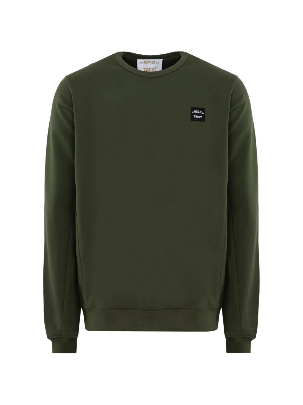 In Gold We Trust The Lifetime logo-patch sweatshirt