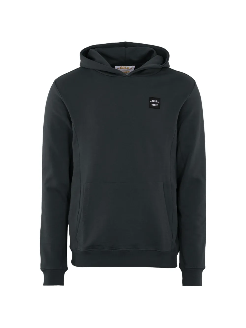 In Gold We Trust The Expension logo-patch hoodie