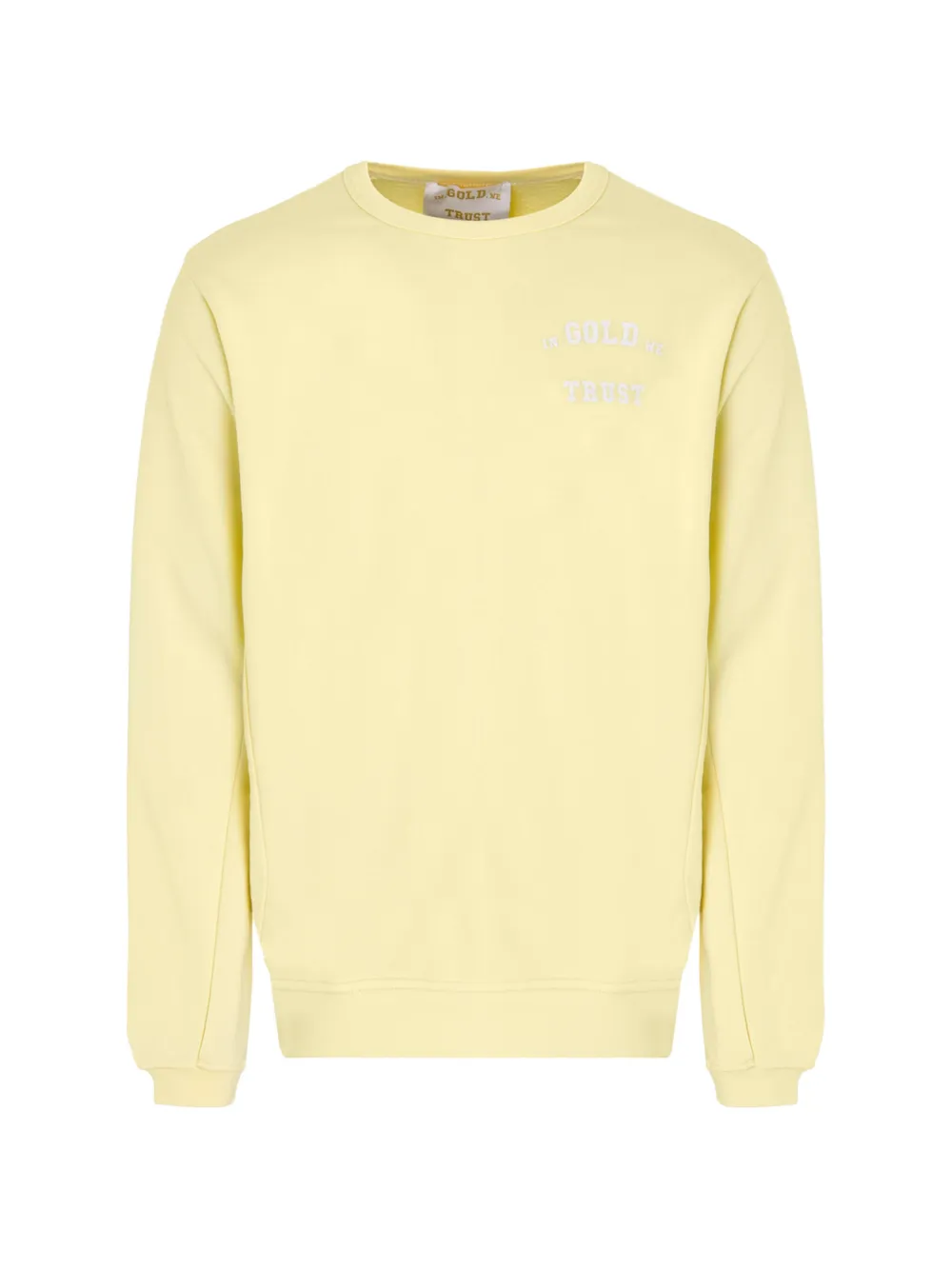 In Gold We Trust The Slim 2.0 logo-print sweatshirt