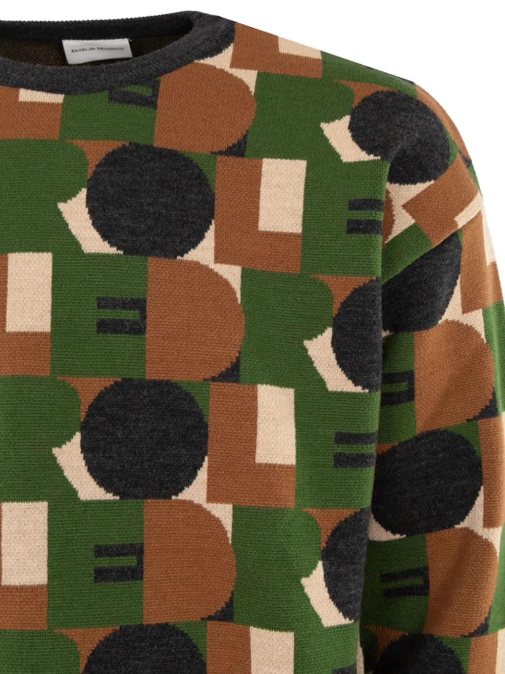 Drôle De Monsieur Le Pull Drôle trui Groen