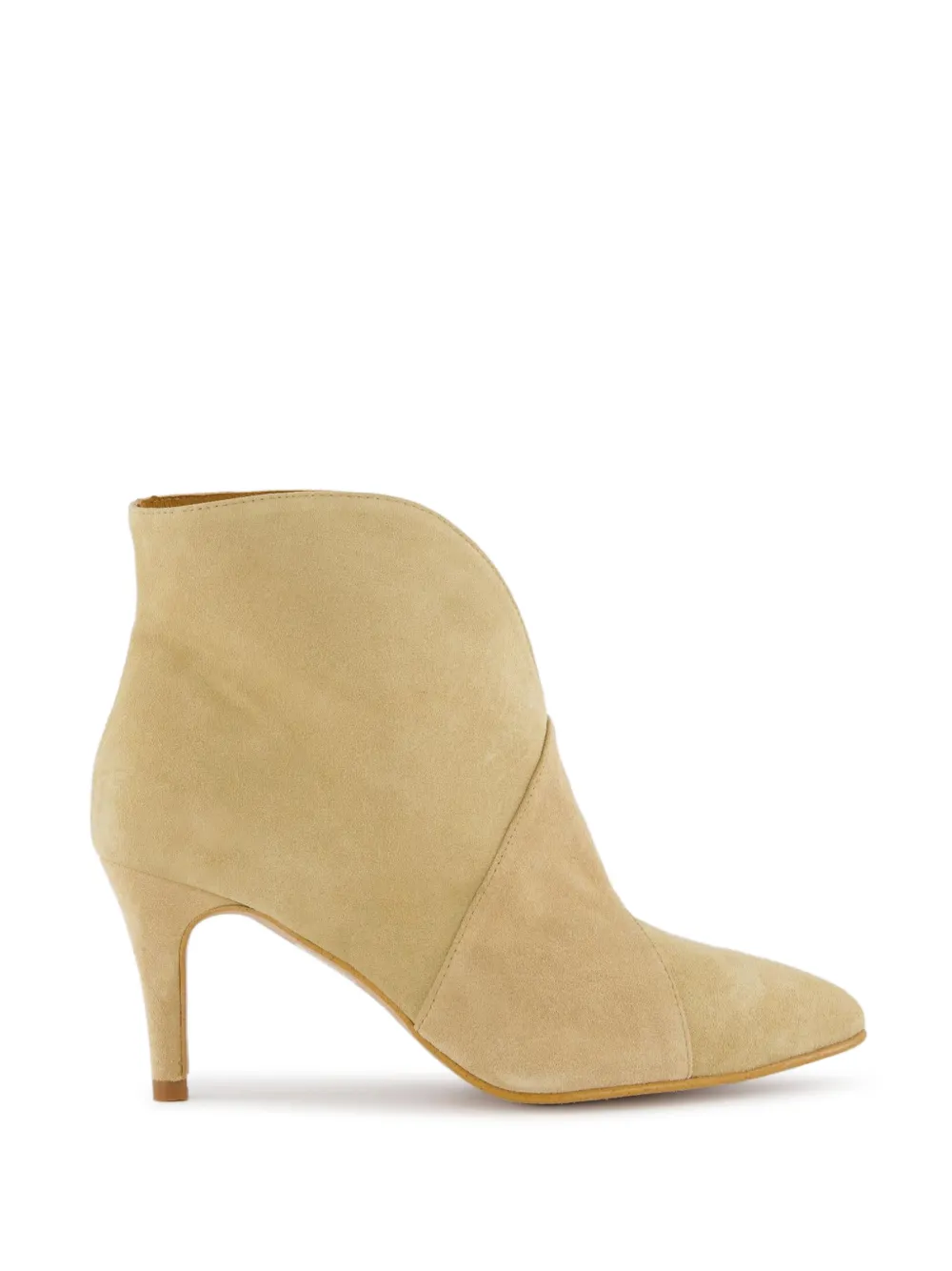 TORAL SHOES suede pointed-toe ankle boots