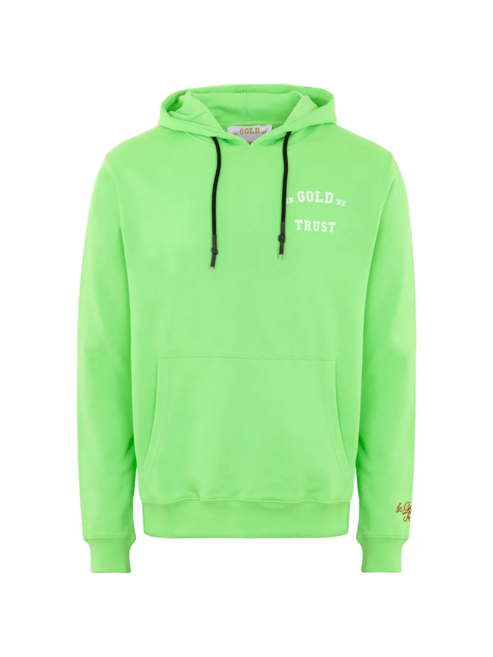 In Gold We Trust The Notorious logo-print hoodie