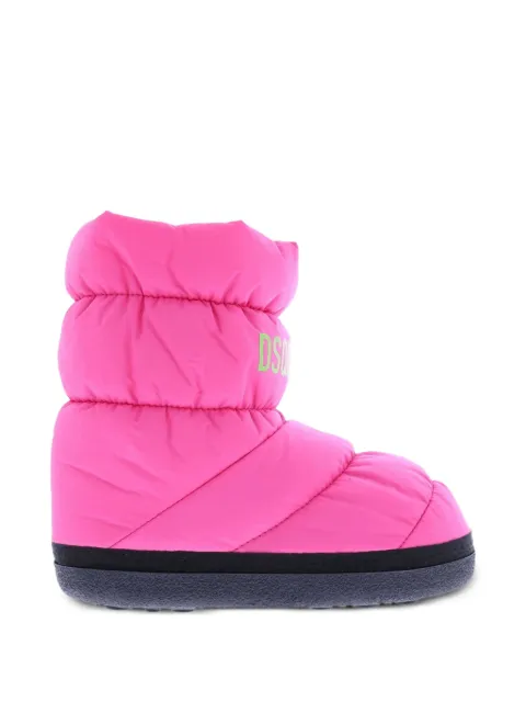 DSQUARED2 KIDS logo-print snow boots