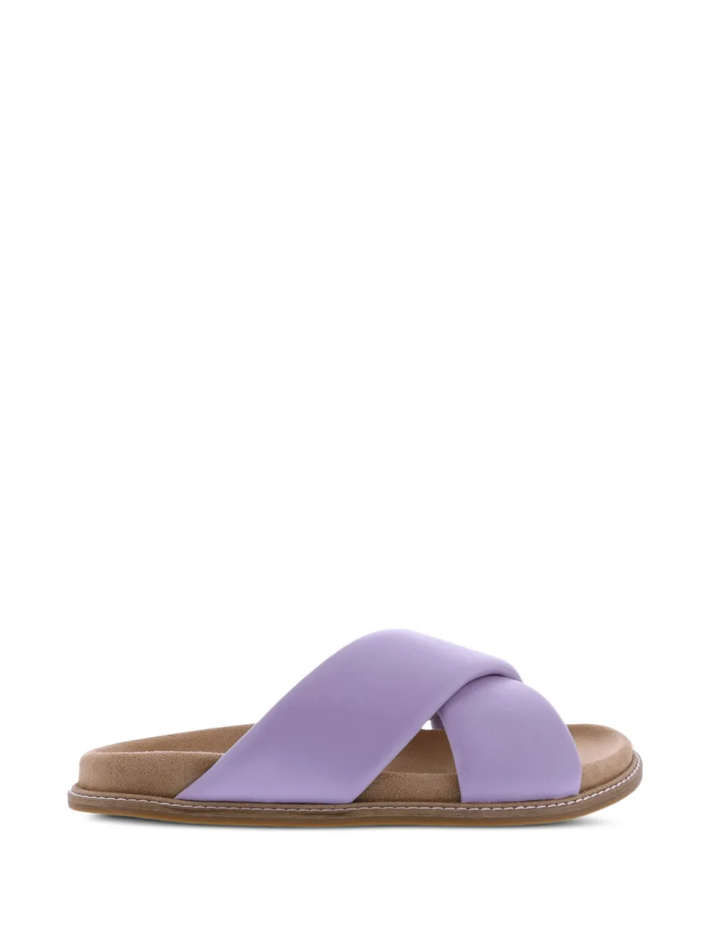 Paris Punk crossover leather slippers - Viola