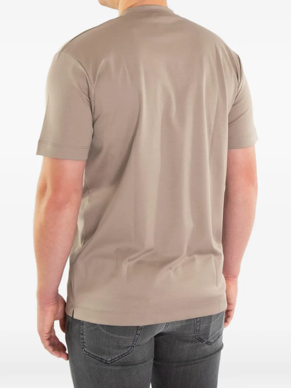 Valenza crew-neck T-shirt Beige
