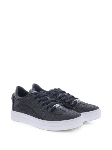 DSQUARED2 KIDS 551 glitter-effect sneakers