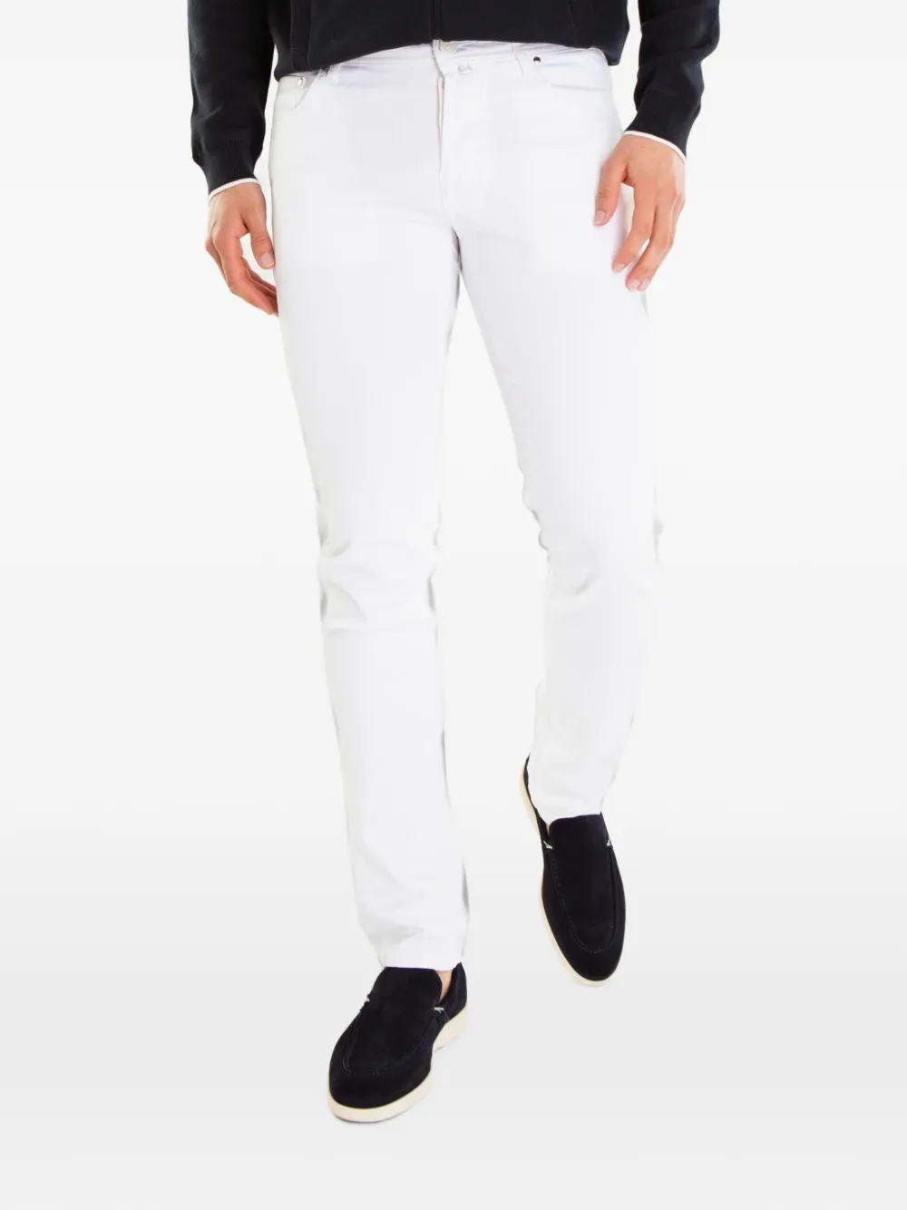 Jacob Cohën Nick slim-fit jeans Wit
