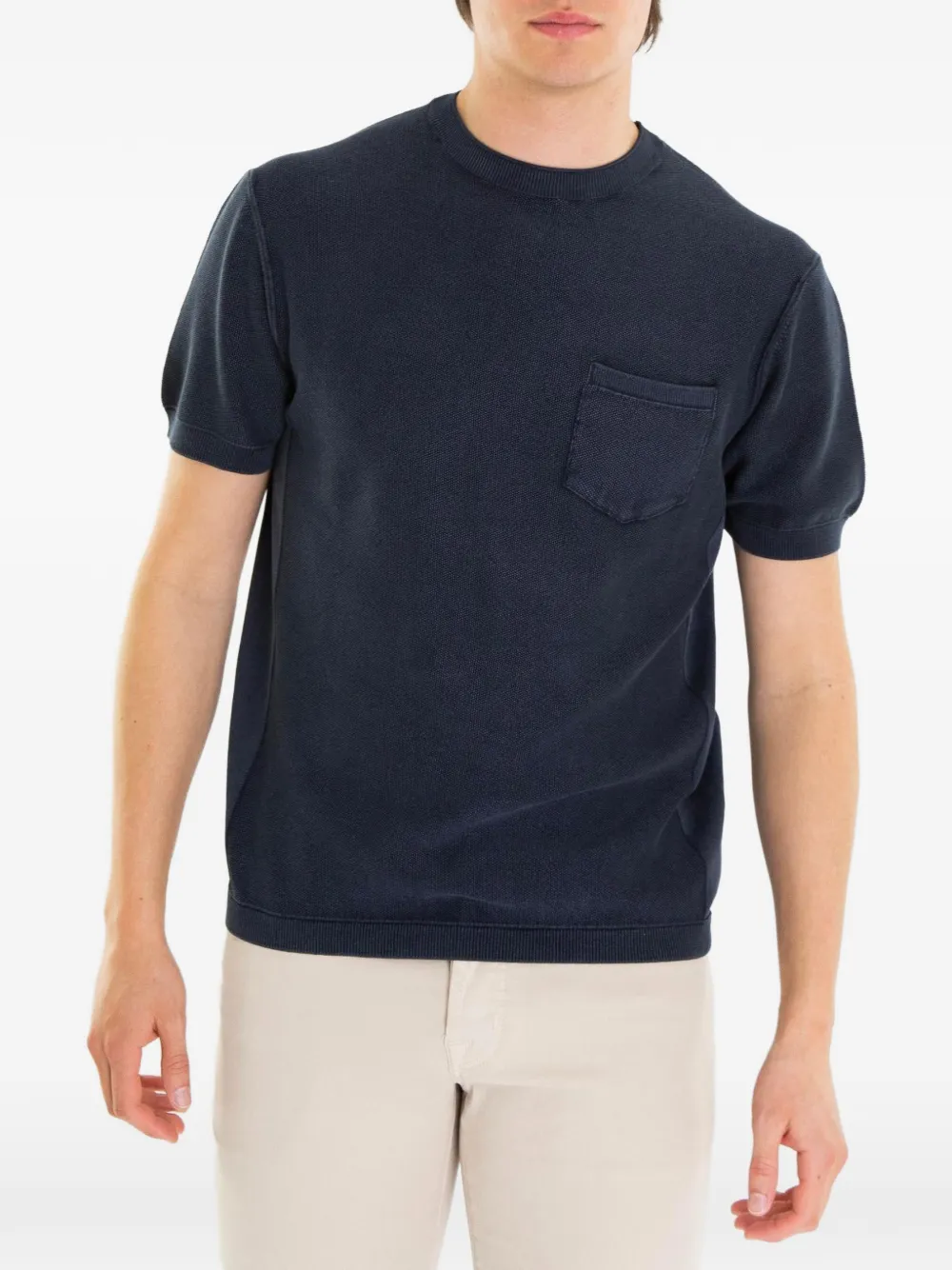 Parajumpers Cyril T-shirt met opgestikte zak Blauw