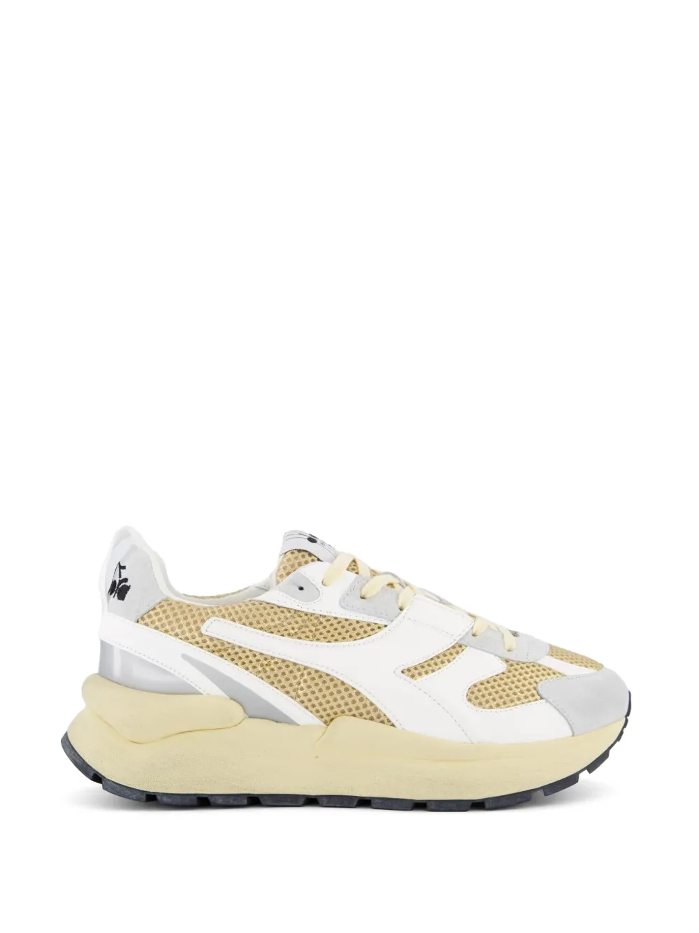 Diadora Mercury Elite mesh-panels low-top sneakers - Nude