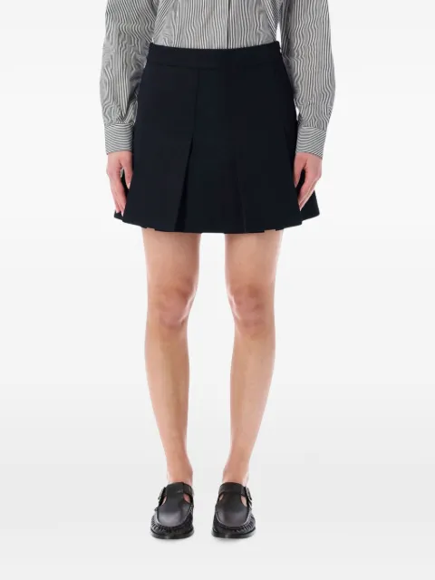 A.P.C. pleated A-line skirt