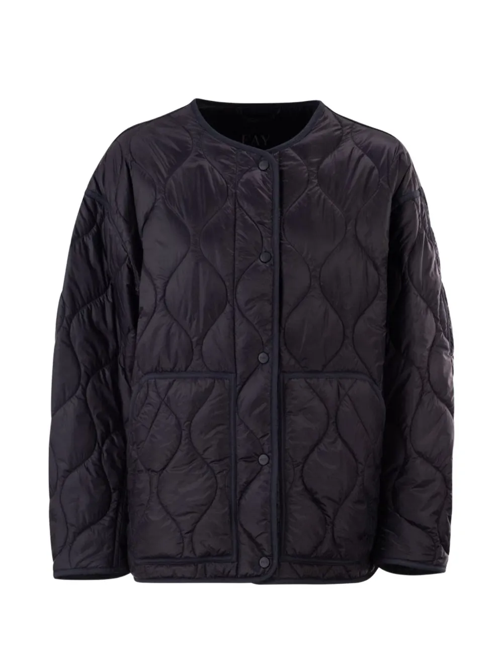 Fay onion-quilted jacket