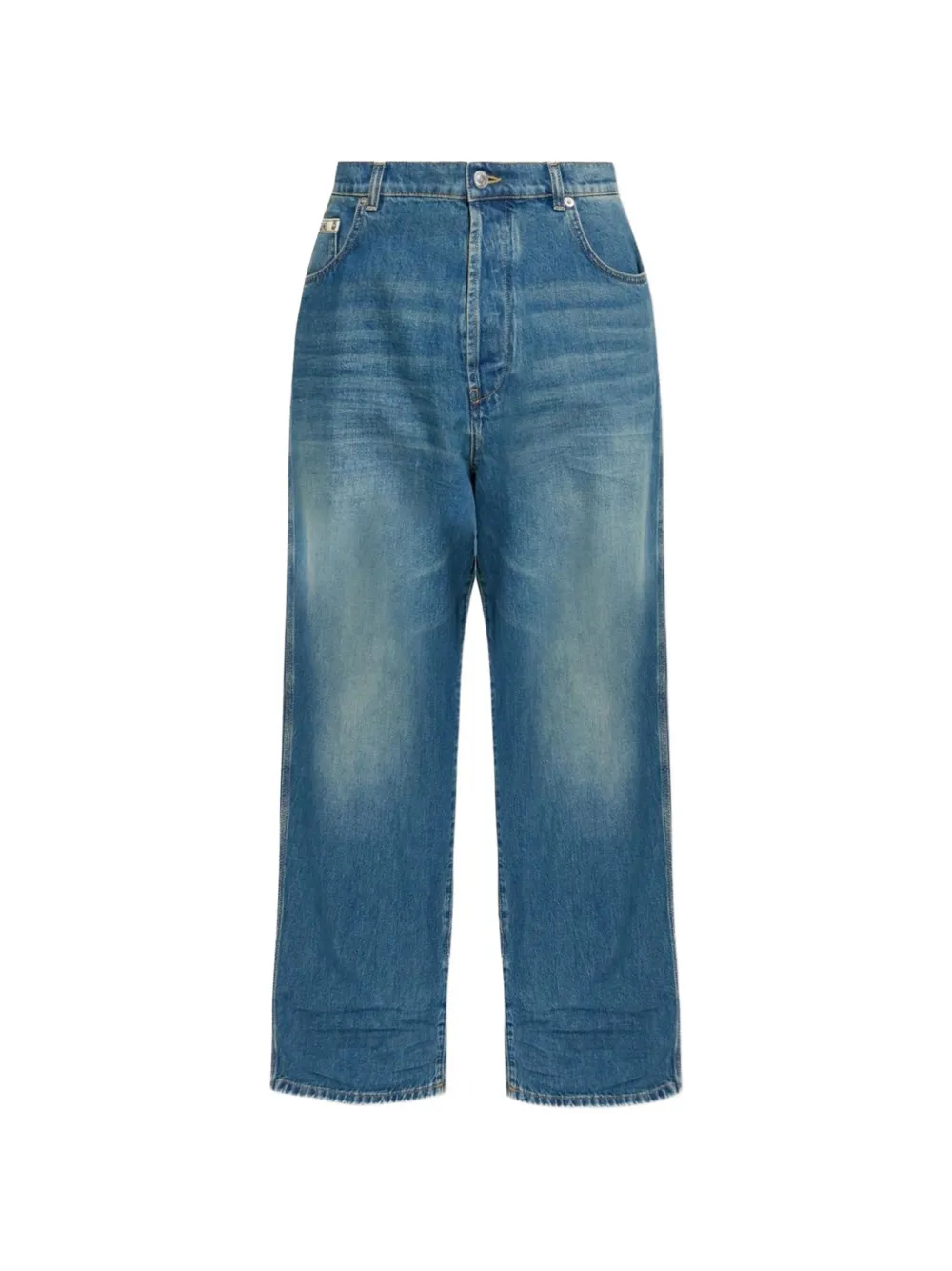 Moschino faded straight-leg jeans