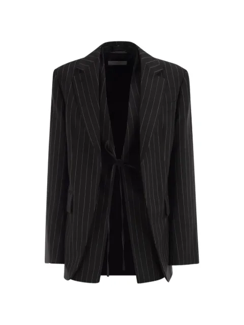 Sportmax pinstripe layered blazer