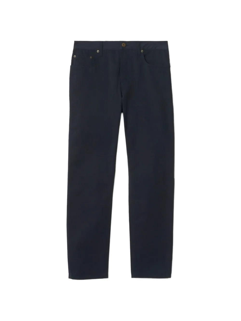 Burberry Fred logo-patch trousers - Blu