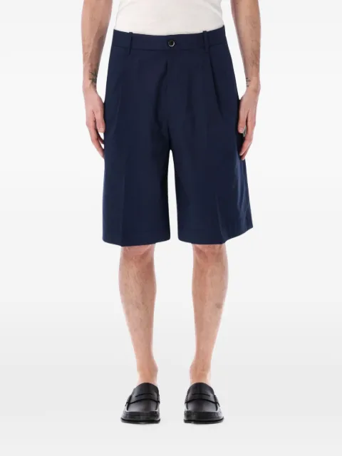 Nine In The Morning Odell pleat-detail tailored shorts