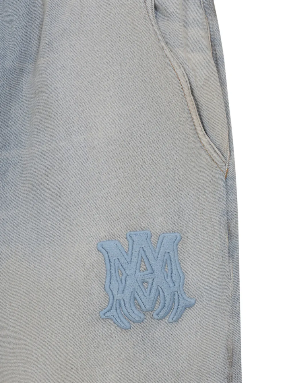 AMIRI relaxed-fit baggy jeans Blauw