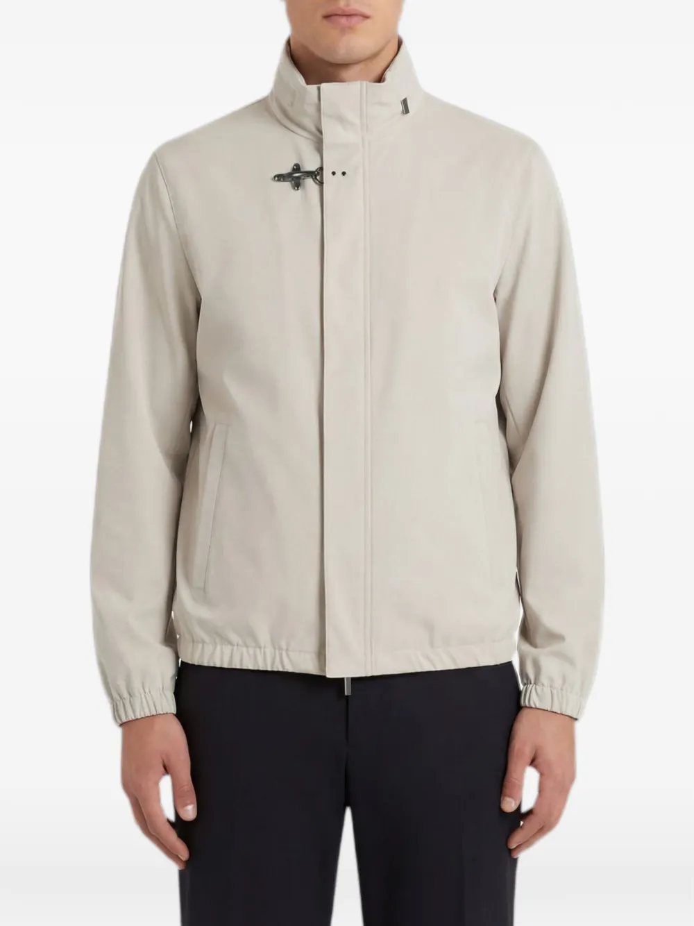 Fay Travel toggle-fastening bomber jacket - Toni neutri