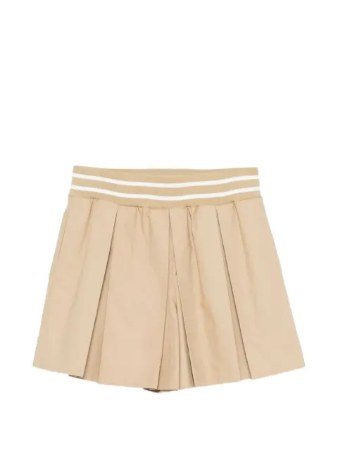 Moschino striped-waistband shorts