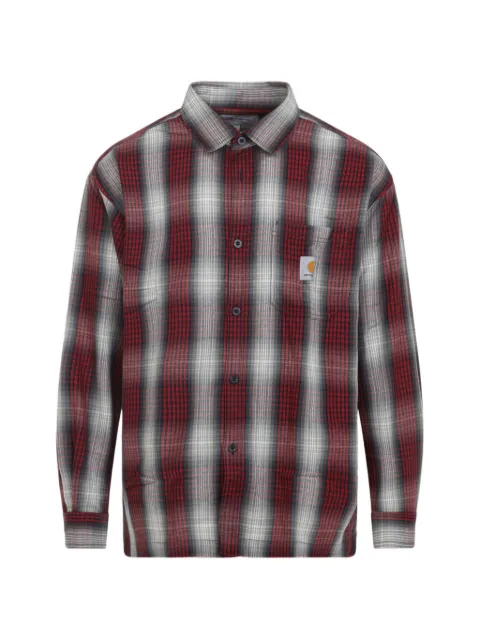 Carhartt WIP Harlin check-pattern shirt