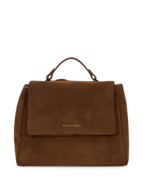 Orciani Sveva suede shoulder bag