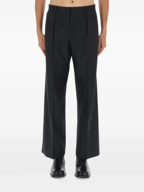 Sunflower wide-leg pleated trousers