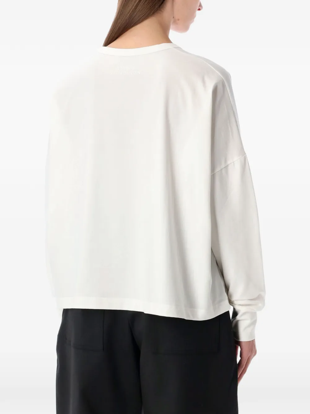 Studio Nicholson Loop long-sleeve T-shirt Wit
