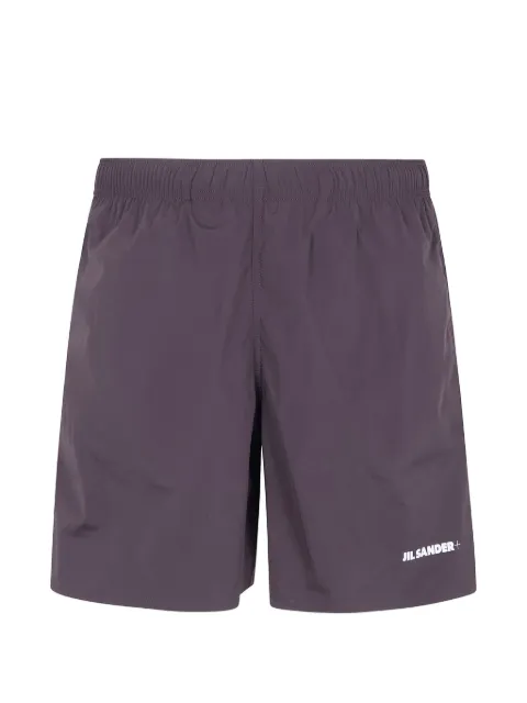 Jil Sander logo-print elasticated shorts