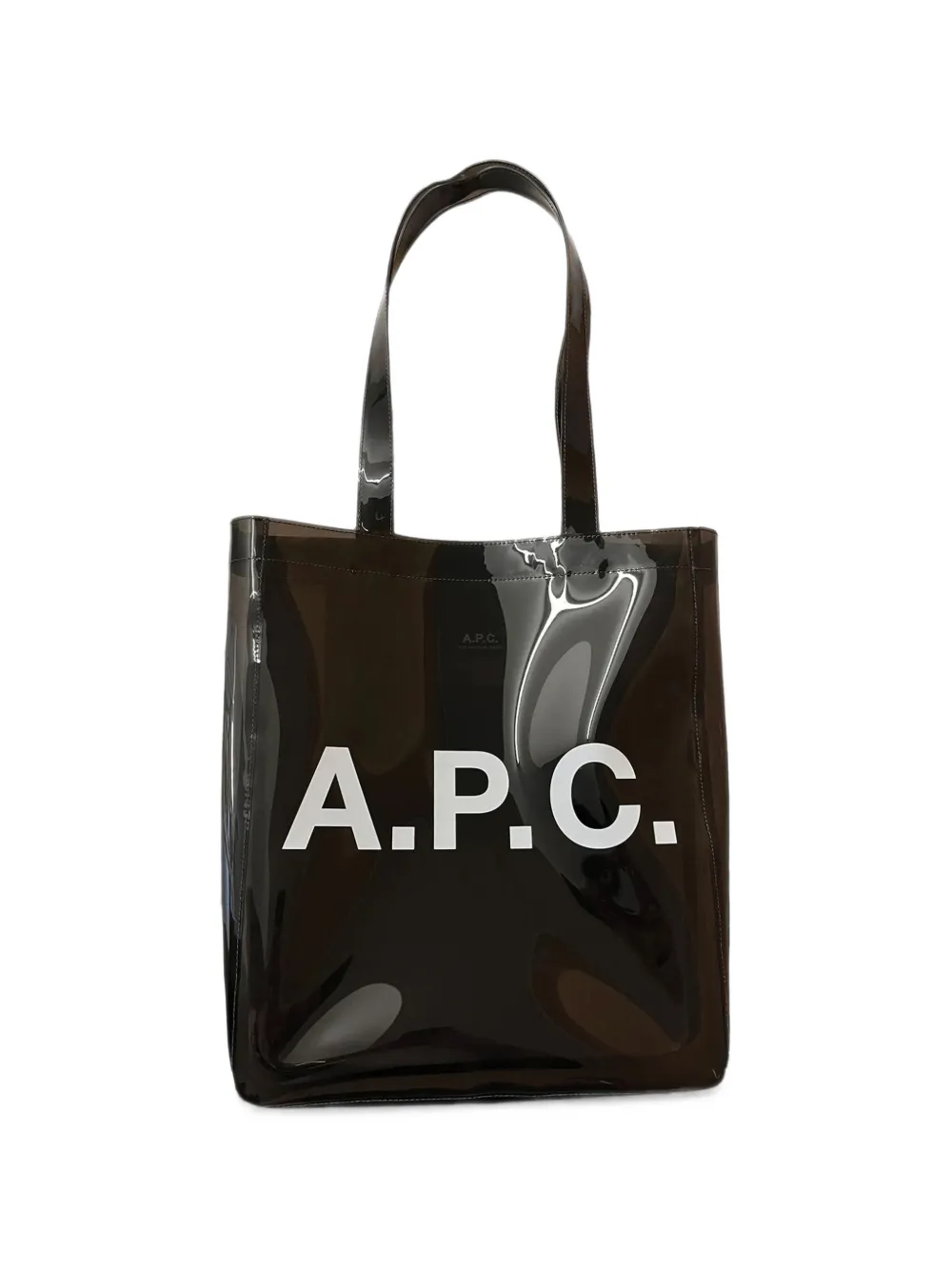 A.P.C. Lou logo-print tote bag