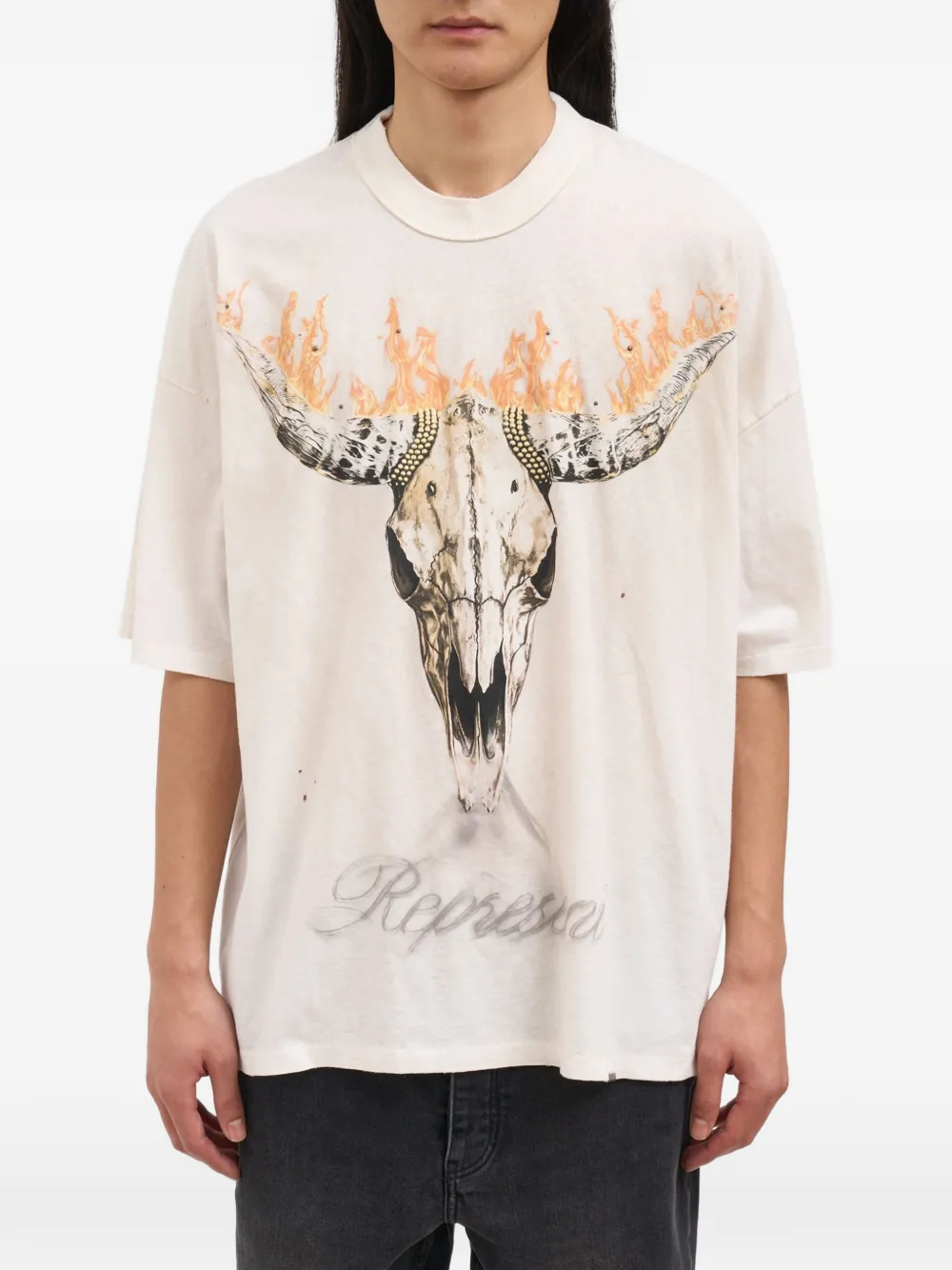 Represent British Cowboys graphic-print T-shirt