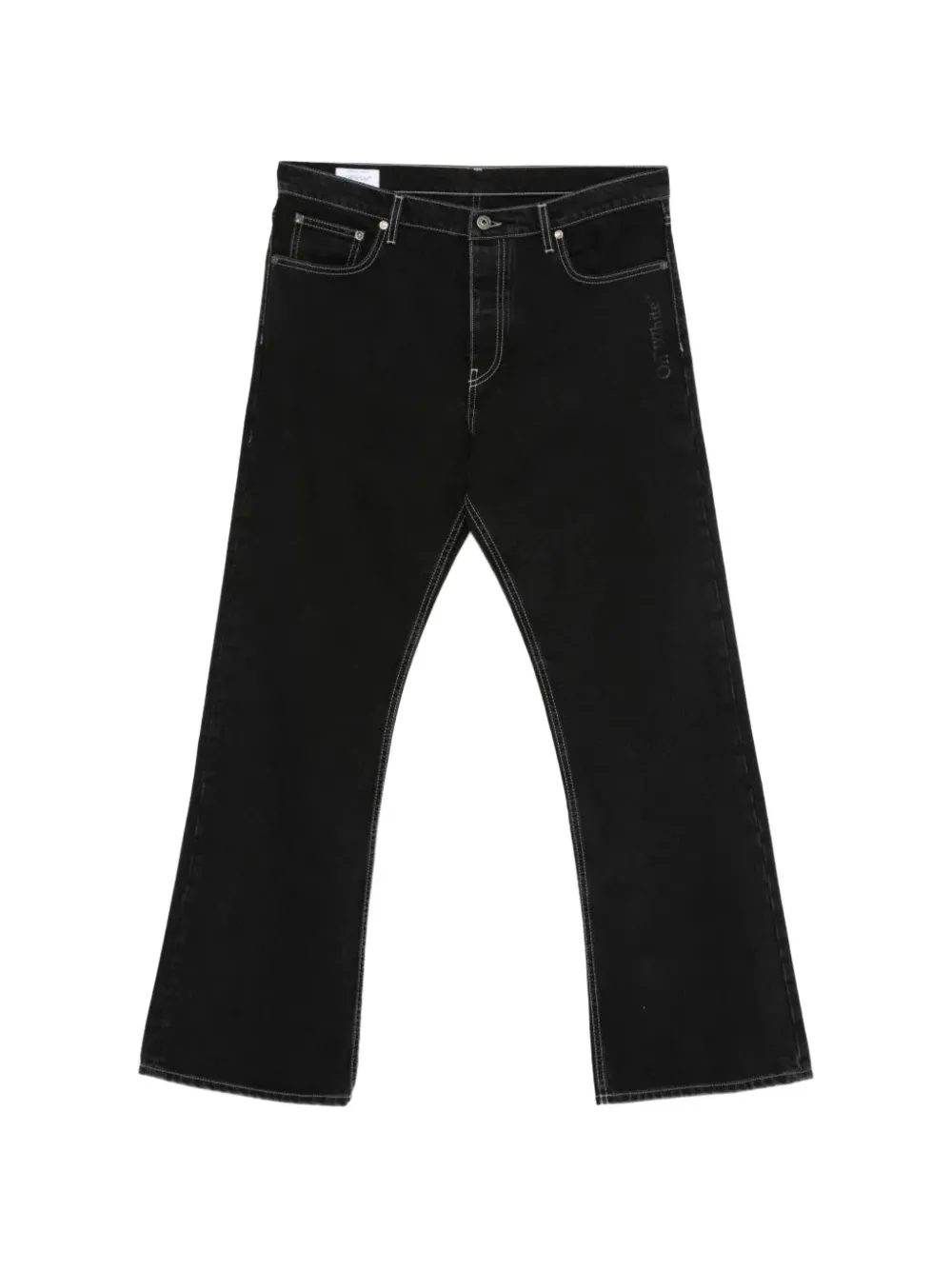 Off-White half Arrow slim relax jeans