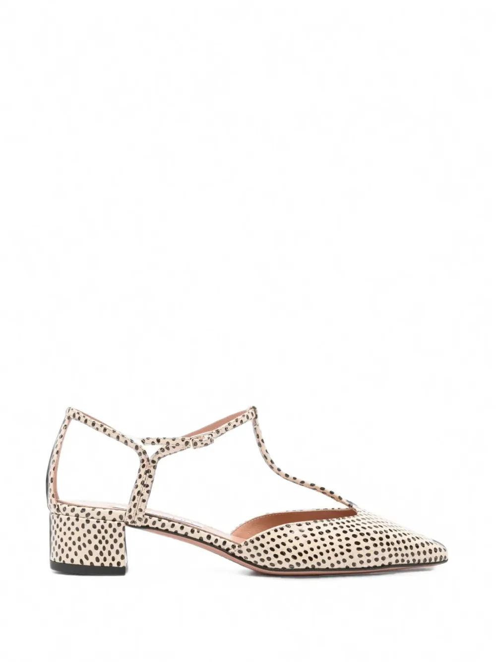 Aquazzura Sorbonne Bambi snake-print pumps