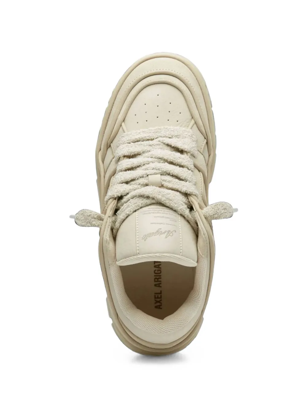 Axel Arigato Area Lo panelled sneakers Beige