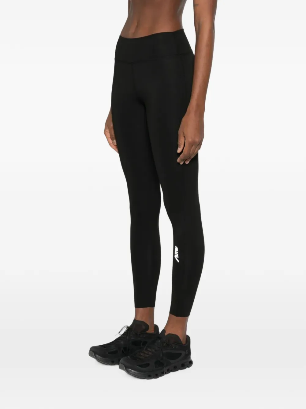 Autry logo-print leggings - Nero