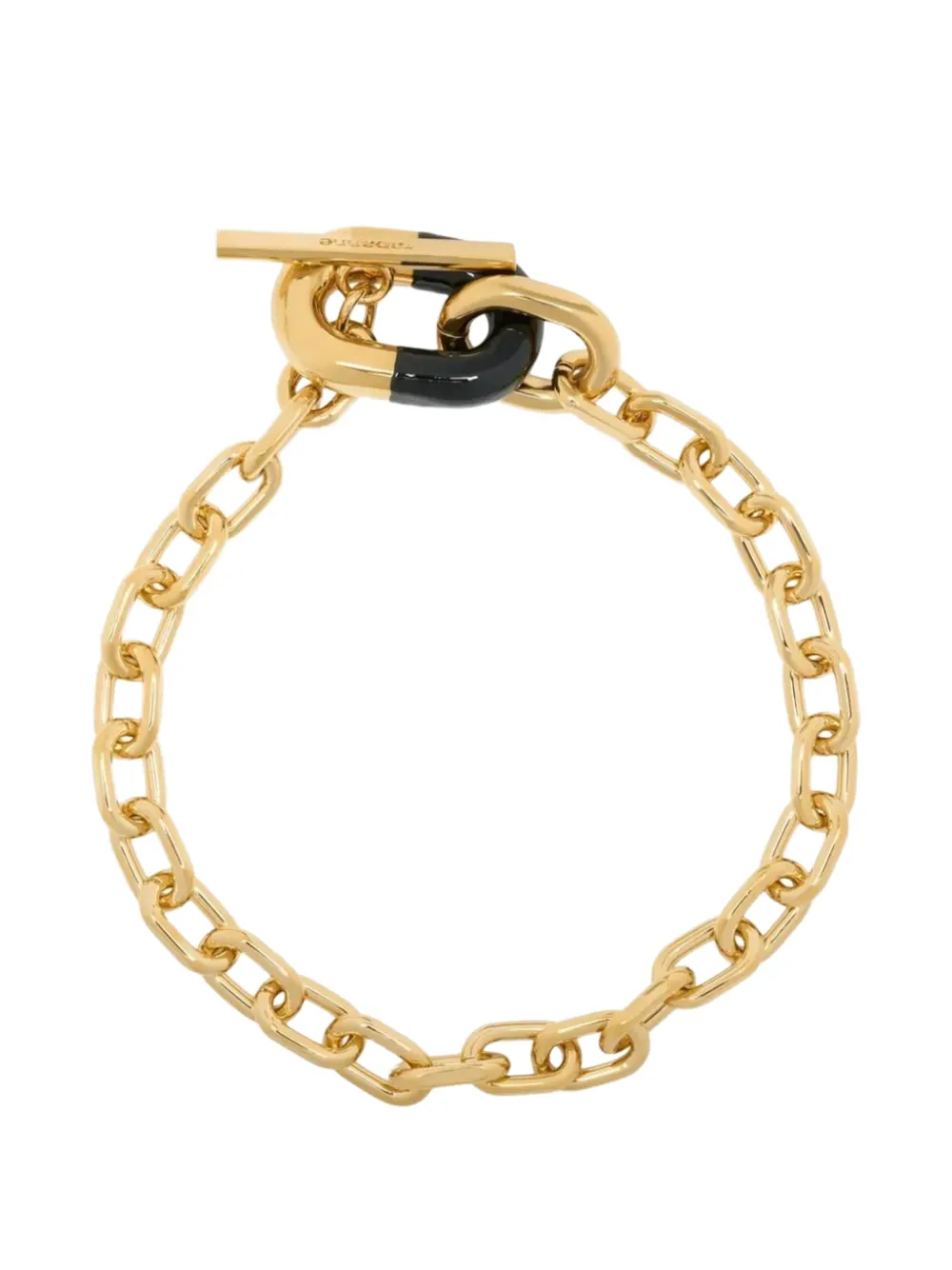 Rabanne Gliederketten-Armband mit Knebelverschluss - Gold