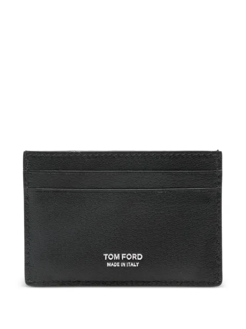 TOM FORD T-line logo-print cardholder