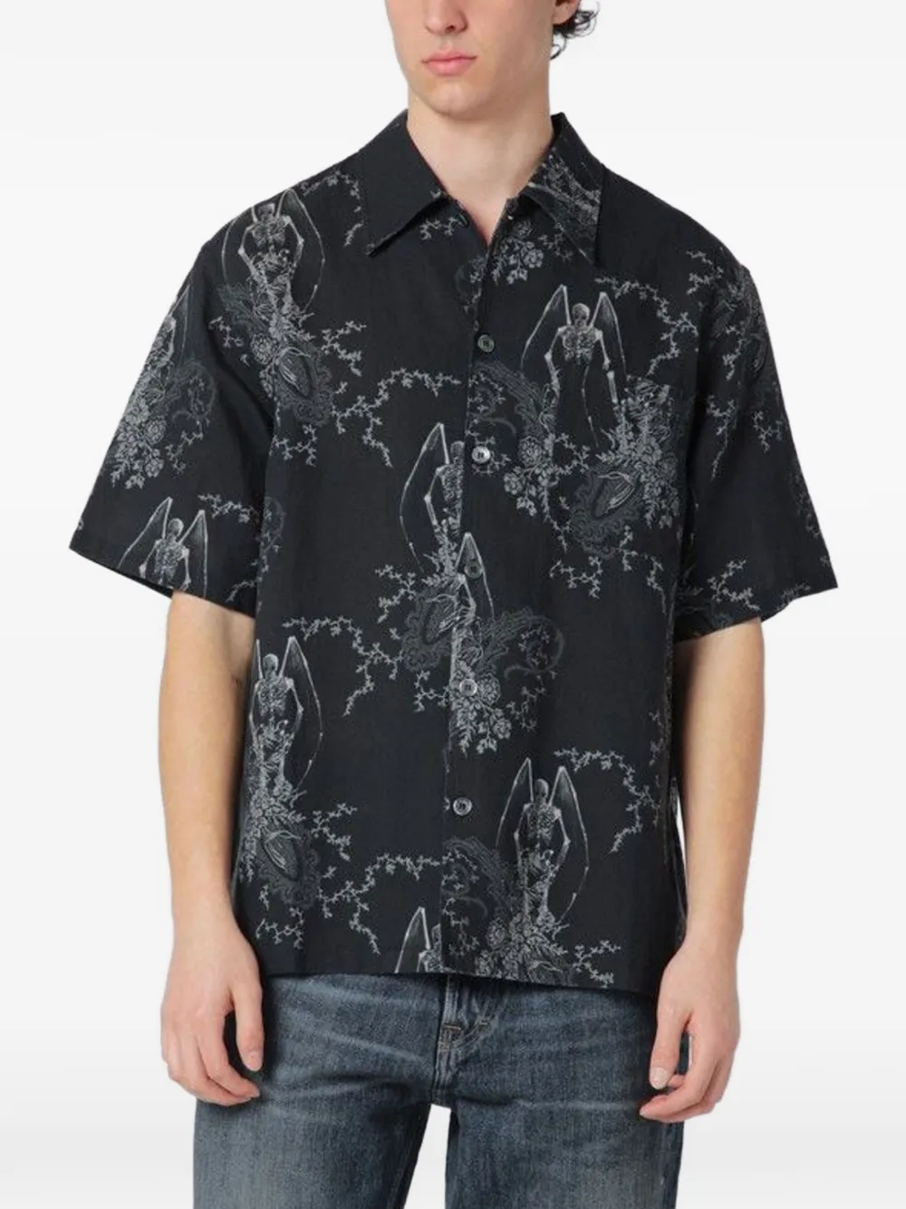OUR LEGACY Every paisley-print shirt - Noir