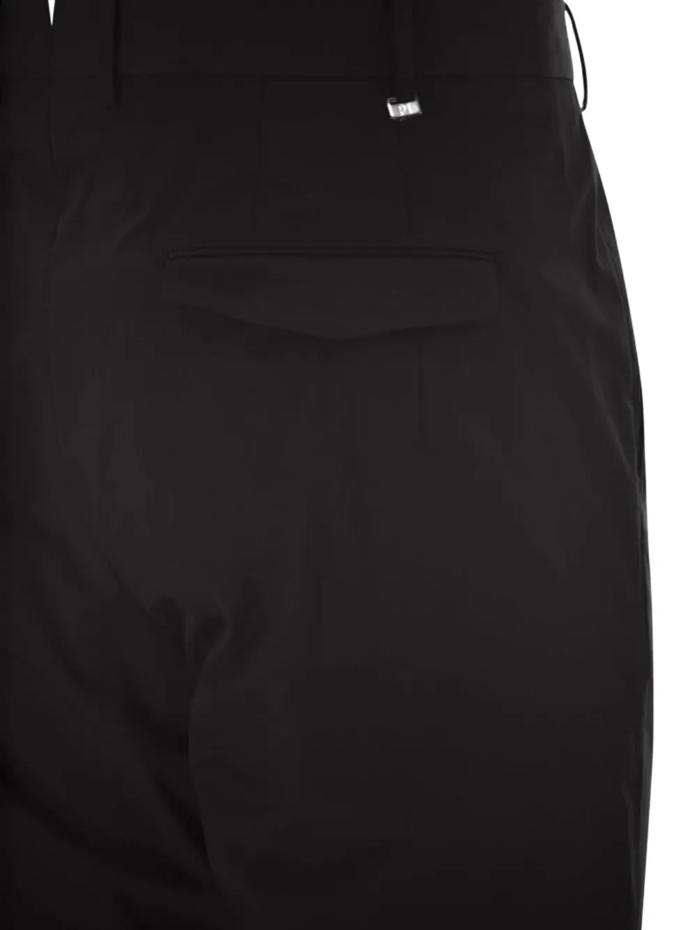 PT Torino Master gabardine trousers Zwart