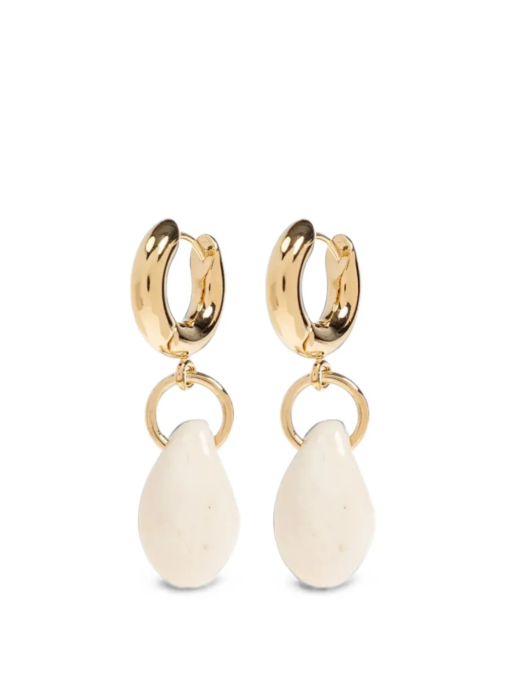 ISABEL MARANT hoop pendant earrings
