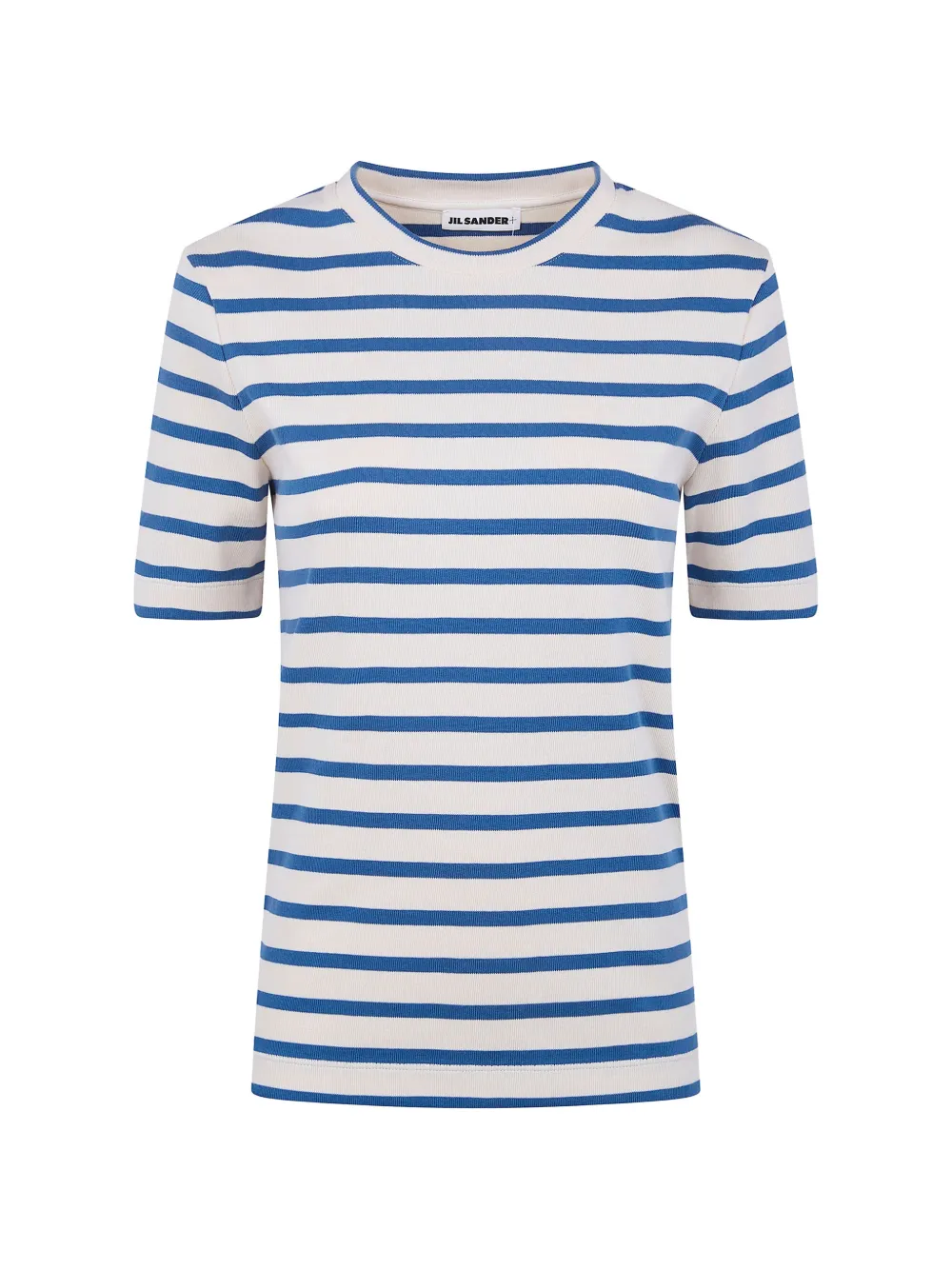 Jil Sander striped crew-neck T-shirt - Toni neutri