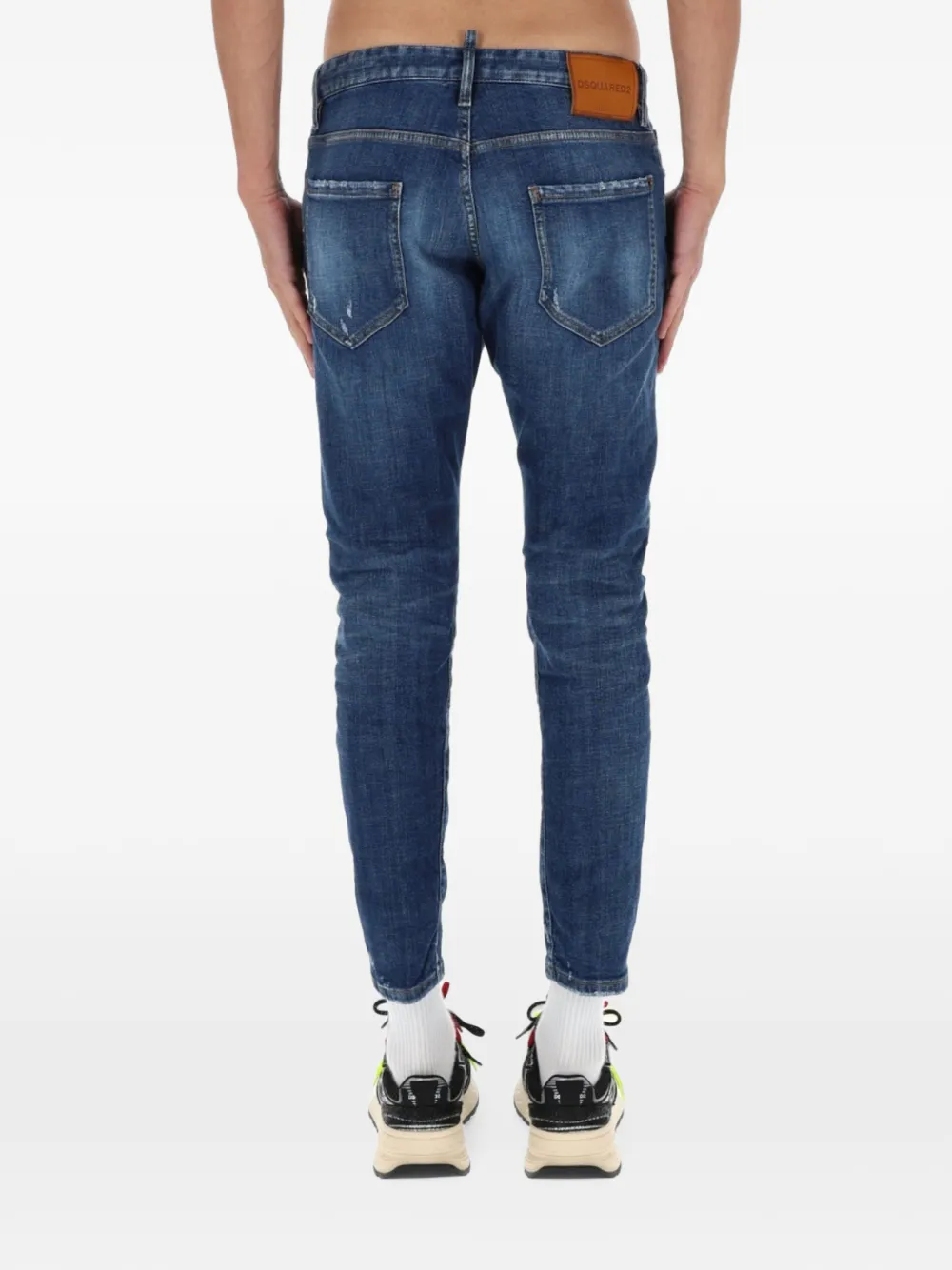 DSQUARED2 belt-loops jeans Blauw