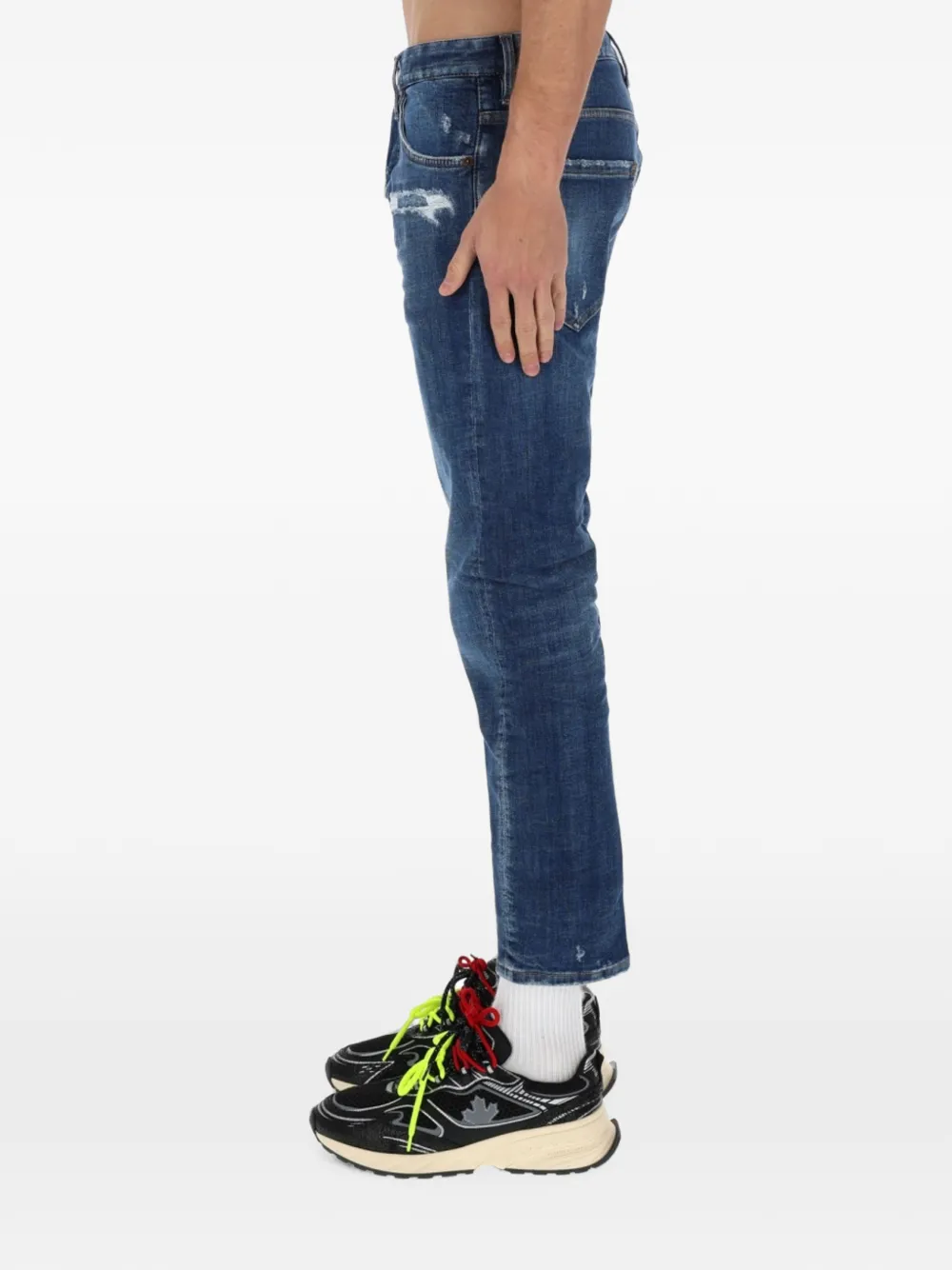DSQUARED2 belt-loops jeans Blauw