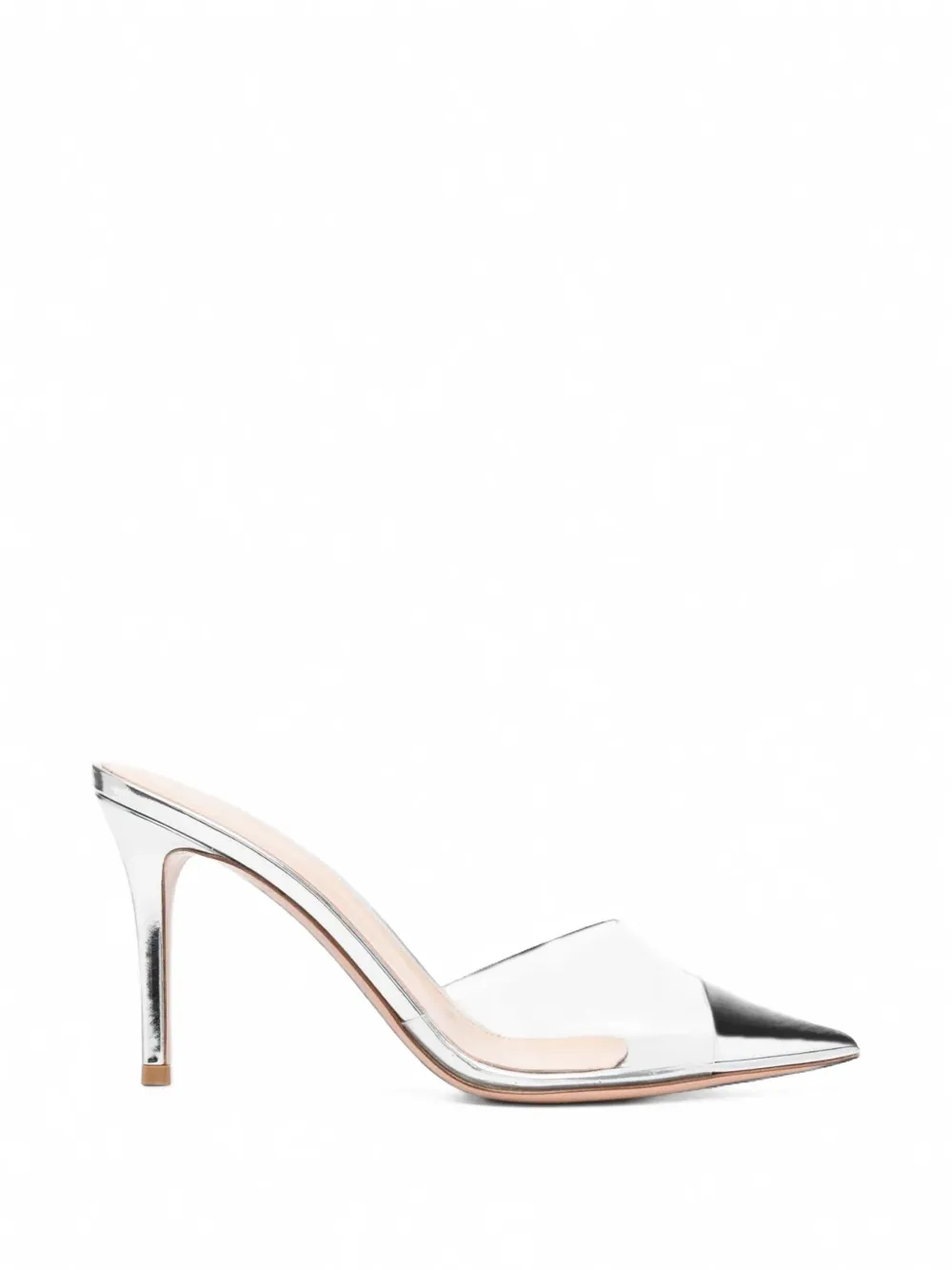 Gianvito Rossi Elle 85sandals - Argento