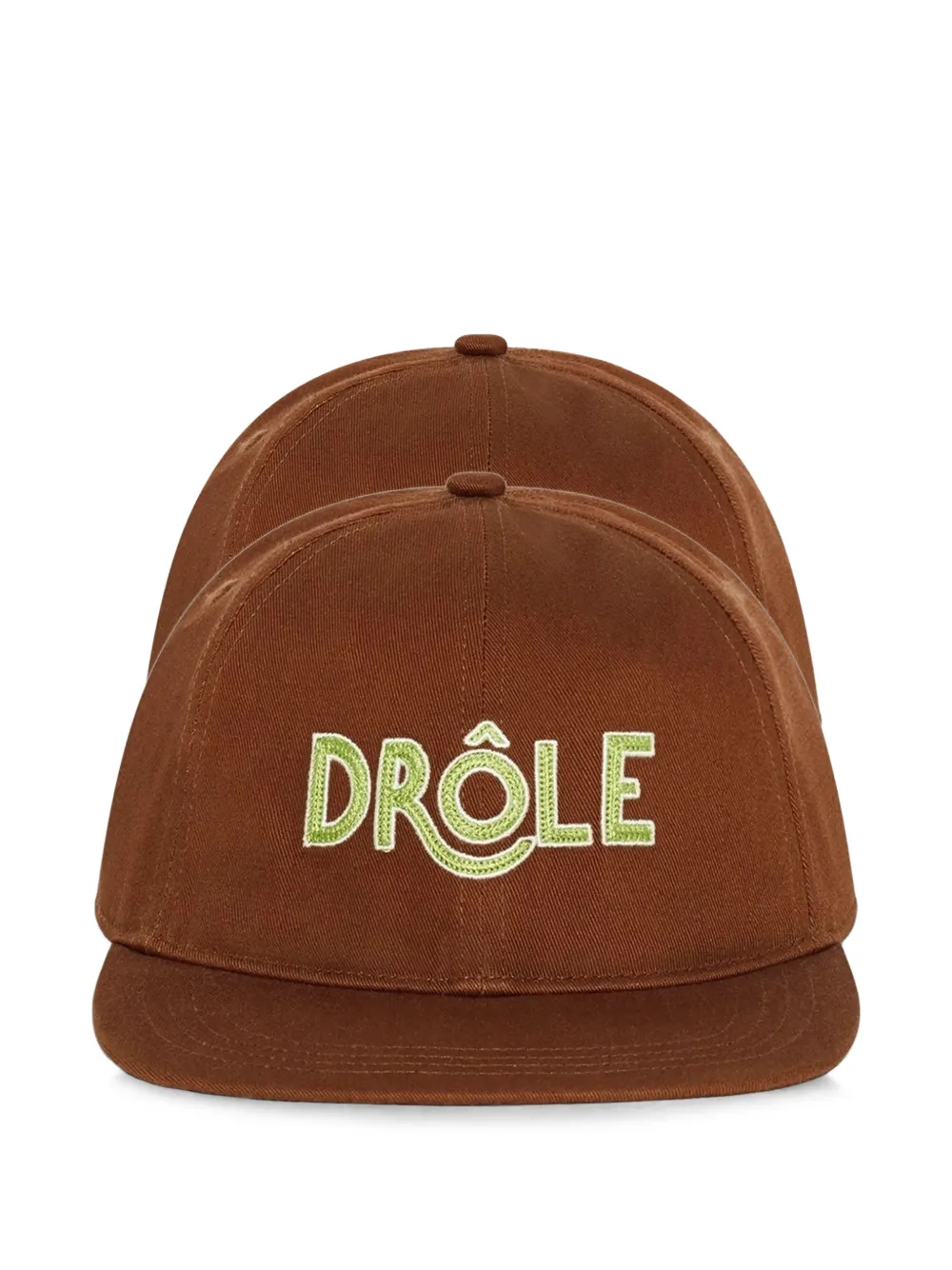 Drôle De Monsieur casquette à logo brodé - Marron Drôle De Monsieur casquette à logo brodé - Marron