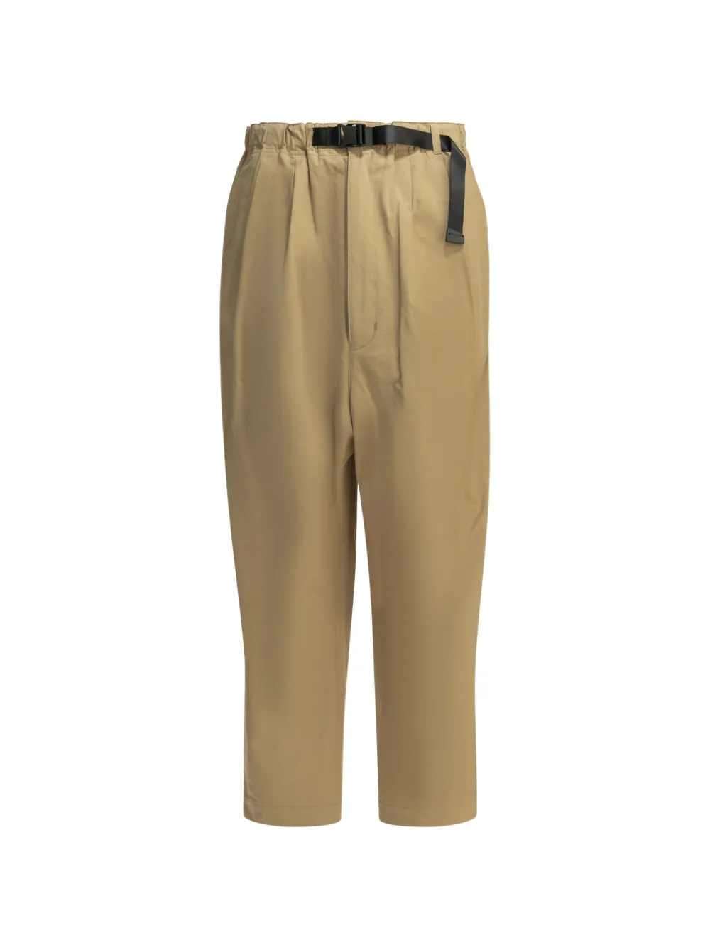 Comme des Garçons Homme Plus buckled elasticated-waist trousers