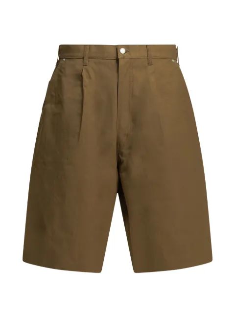 Comme des Garçons Homme Plus pleated cotton shorts