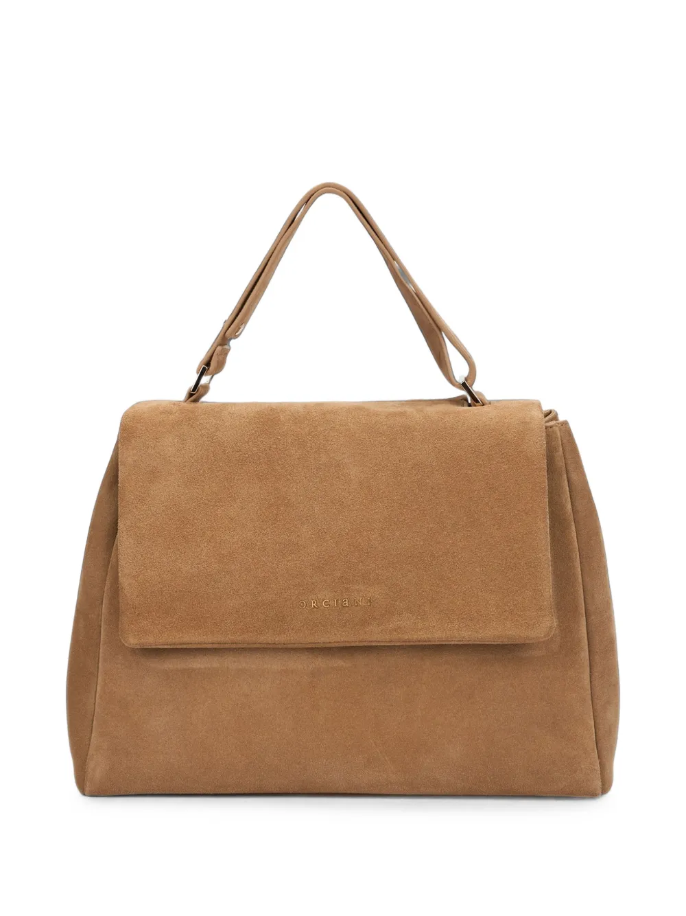 Orciani Sveva suede shoulder bag
