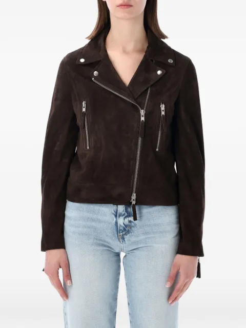 SWD BY S.W.O.R.D. biker suede jacket