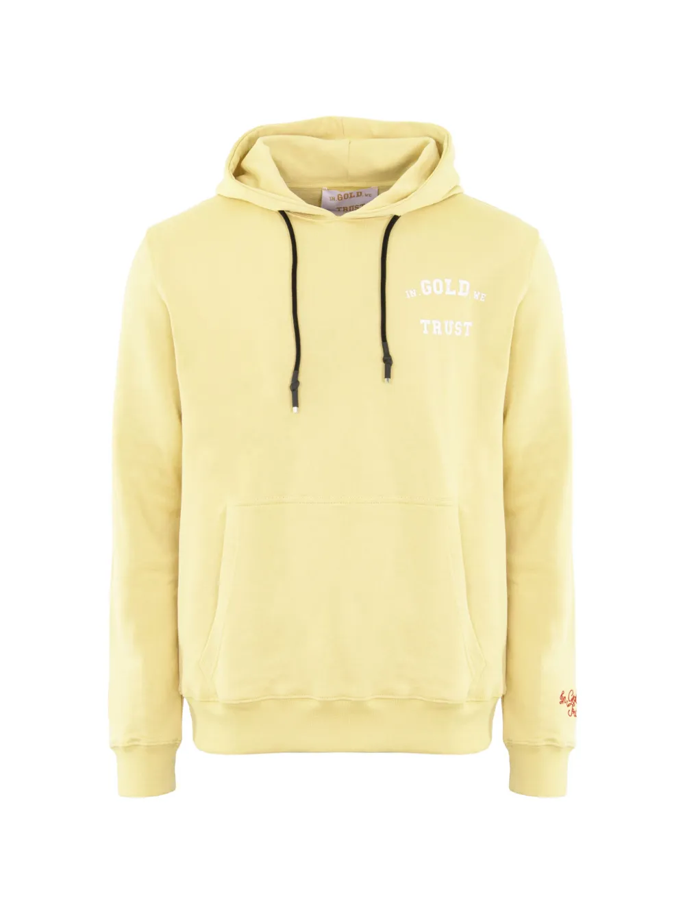 In Gold We Trust The Notorious logo-print hoodie